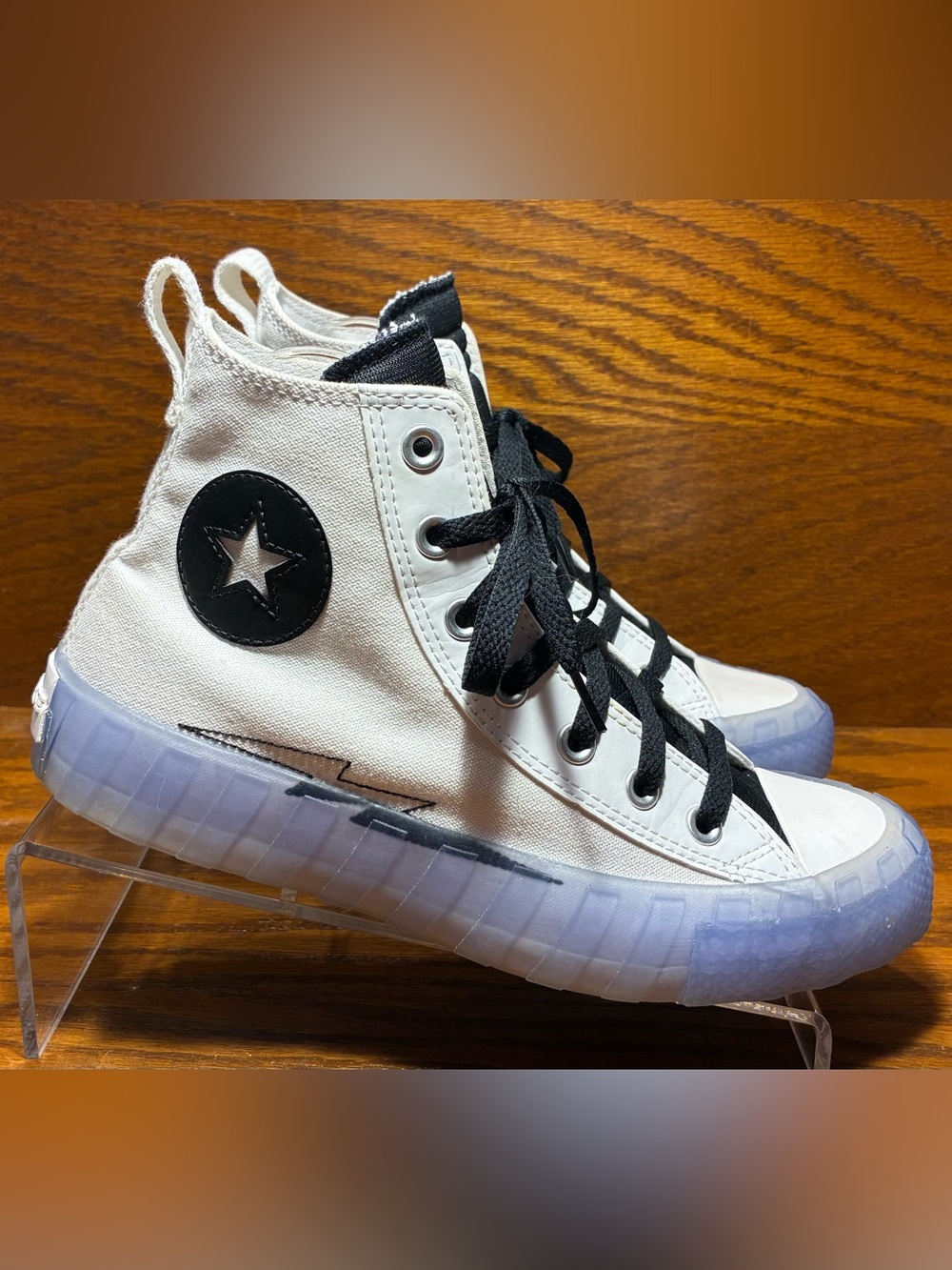 Converse UNT1TL3D High 'Not a Chuck - White' High Top Sneaker W 8 / M 6